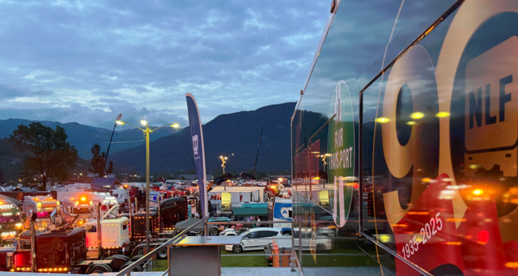 God stemning da NLFs Transportturné besøkte Countryfestivalen i Seljord!